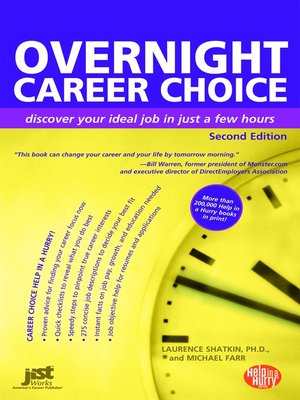 cover image of Overnight Career Choice, 2nd Ed